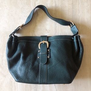 Dooney & Bourke Dark Green Genuine Leather Purse